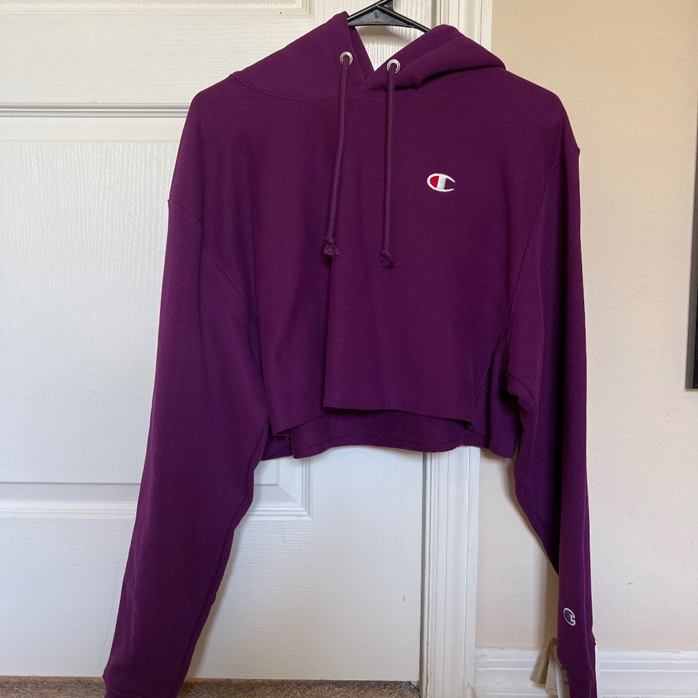 Cropped Champion Hoodie